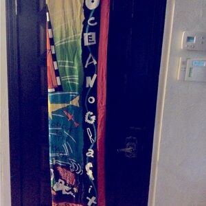 Very large, Very Colorful Ocean Grafix Beach  Towel, 58” x 30”